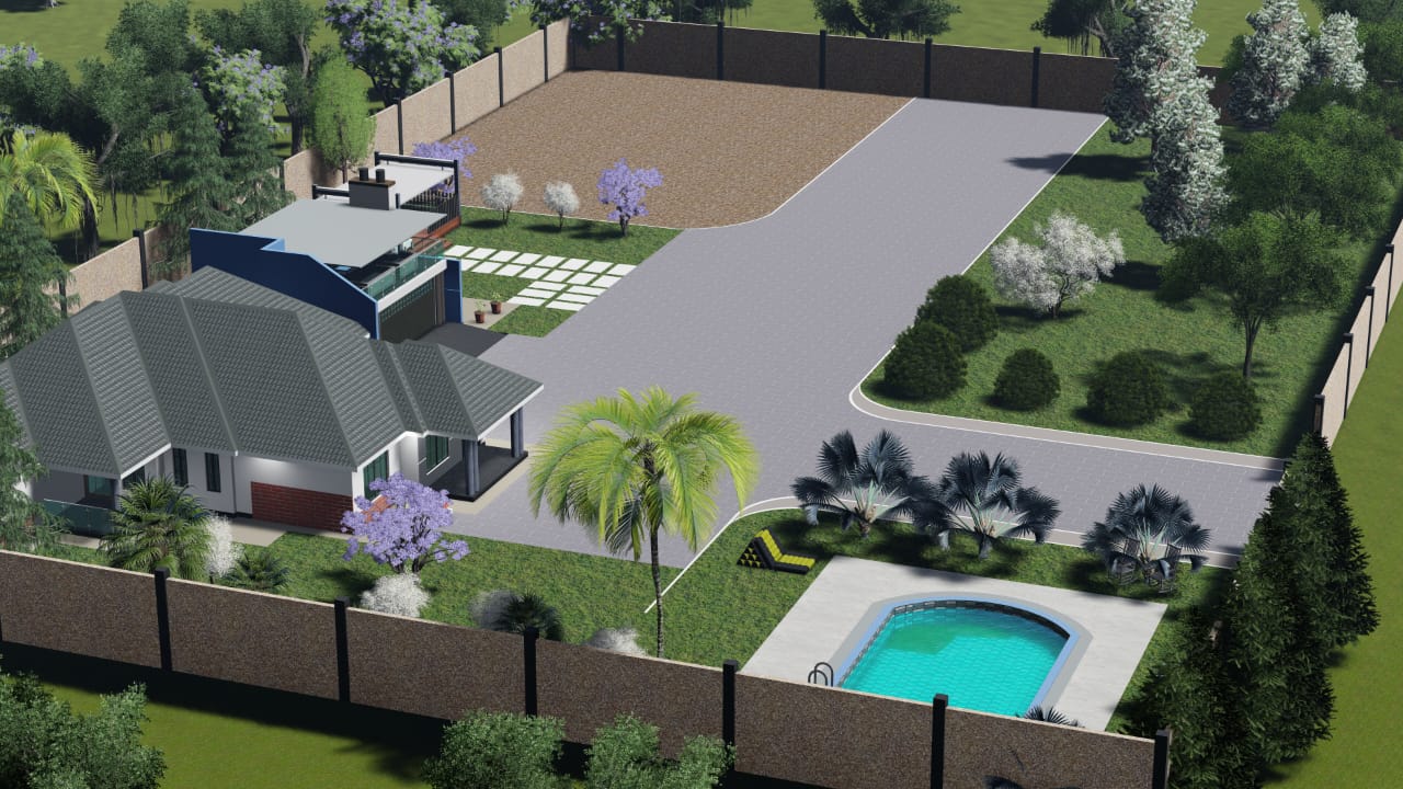 Modern Pool House Concept